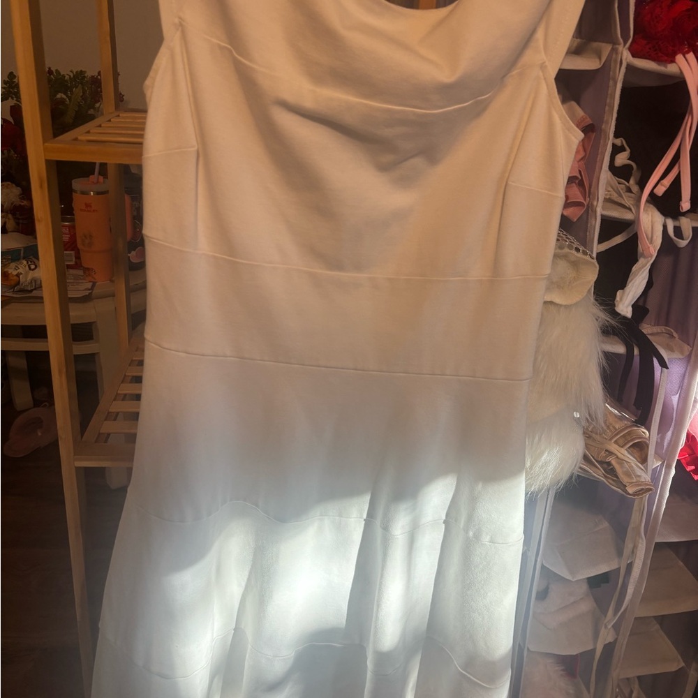 Banana Republic White Dress